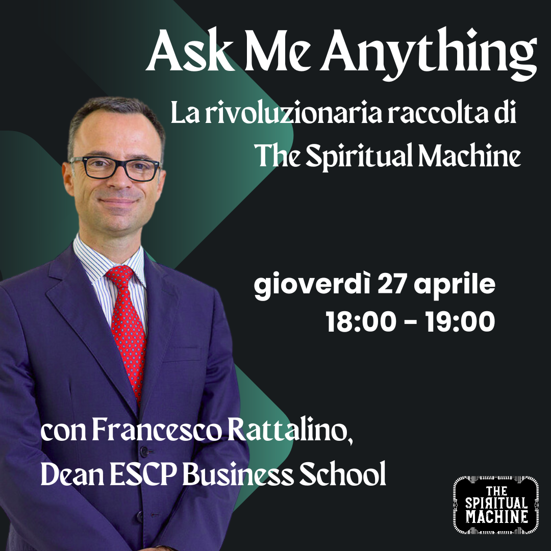 Ask Me Anything con Francesco Rattalino, 27 aprile 18:00 - 19:00
